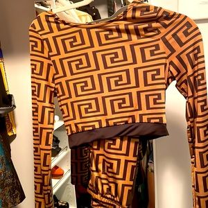 Fendi look alike fashion nova set. Never worn. Clean house